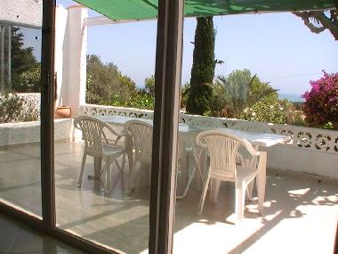 Terrasse Salon mit Weitblick