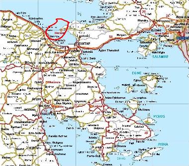 Ferienhaus in PERACHORA (Attiki) oder Ferienwohnung oder Ferienhaus