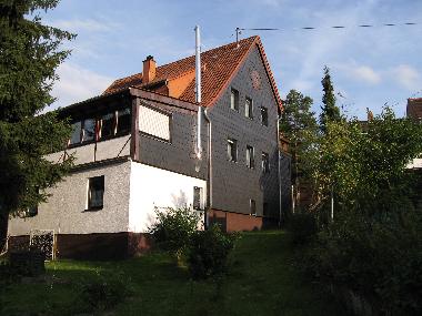 Ferienwohnung vom Garten aus