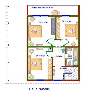 Haus Natalie: Grundriss DG
