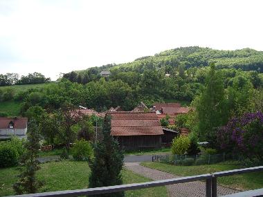 Blick von Balkon
