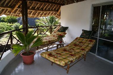 Liegebereich Balkon