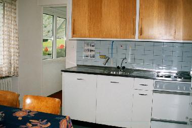 Wohnk�che mit elektr. Kombination