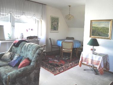 Wohnzimmer Ansicht Essecke