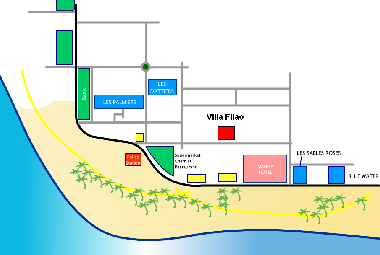 Ferienhaus in Flic en Flac (Black River) oder Ferienwohnung oder Ferienhaus