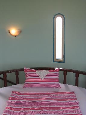 Schlafen hoch oben im Turmzimmer �ber dem Atlantik