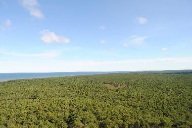 Die Gegend-fotografiert aus dem Leuchtturm Stilo