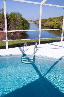 Aussicht vom Pool