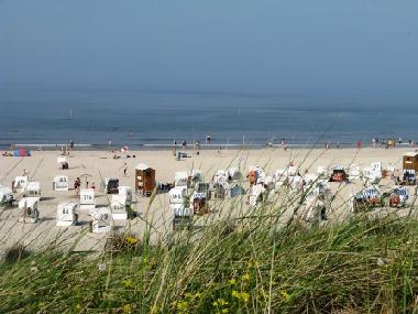 Die ostfriesische Inseln Spiekeroog ld zu Tagesausflge ein und ist vom Hafen Neuharlingersiel aus 