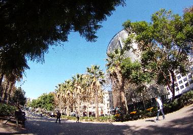 Das Hotel Barcel� Raval-, frent in die Wohnung