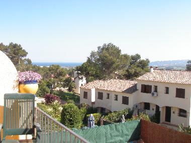 Balkon mit Meerblick