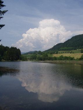 Der Urbansee, Blick vom Strandbad