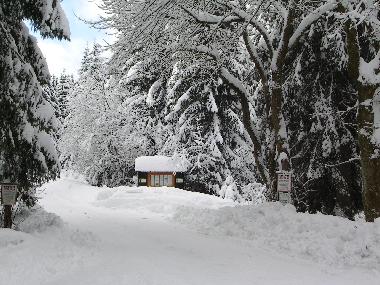 Hier beginnt die Wanderung durch das Spiegelthal