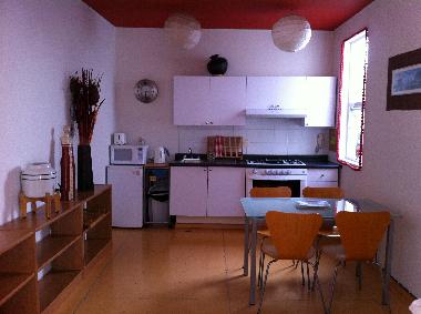 K�che und Essbereich