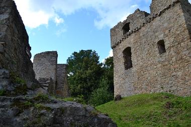 Burgruine K�rnburg oberhalb