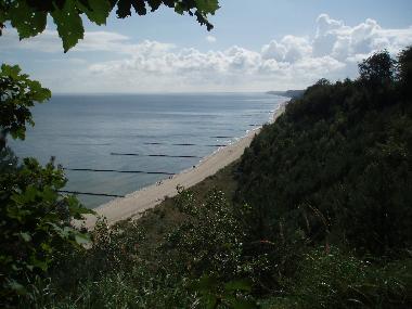 Blick von der Steilkste Richtung Klpinsee