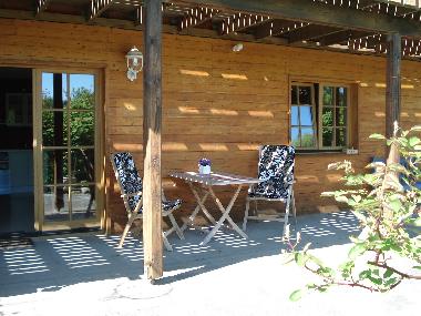 Sitzplatz auf der Terasse