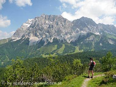 Bergwandern in der Tirol Zugspitz Arena