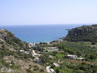 Die Badebucht Agia Fotia - 700 Meter bis zum Strand