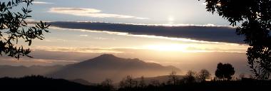 Abendstimmung mit Monte Bulgheria