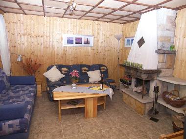 Kamin im Wohnzimmer