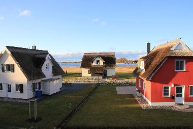 Blick vom Haus auf den Jasmunder Bodden