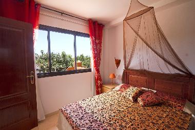 Schlafzimmer mit franz�sichem Bett