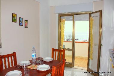 Der Essbereich - Fr�hst�ck mit Meerblick