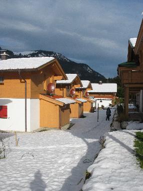 Zugang von hinten (Winter)