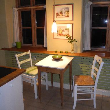 Kleiner Essplatz in der Kche