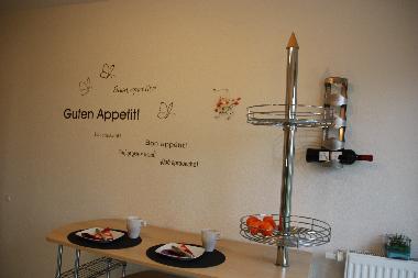 K�che mit drehbarem Tresen