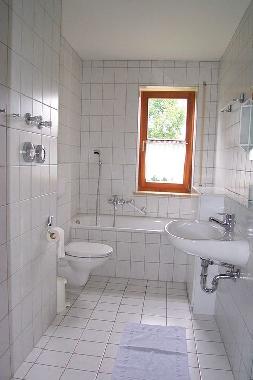 Badezimmer (nicht zu sehen im Hintergrund die Dusche)