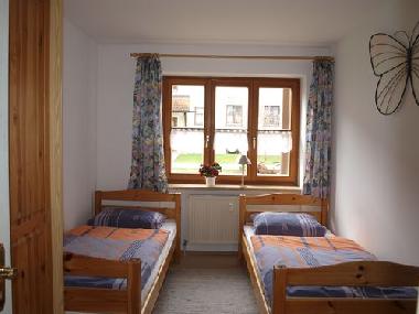 Schlafzimmer mit Einzelbetten