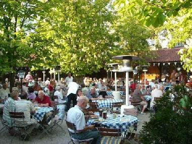 Biergarten in Bad F�ssing