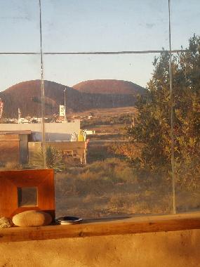 Blick von der Terrasse gen Norden...