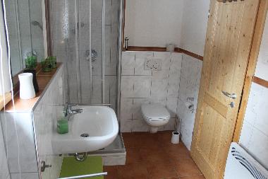 Dusche und WC