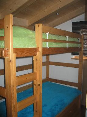 Ruberhhle mit Etagenbett