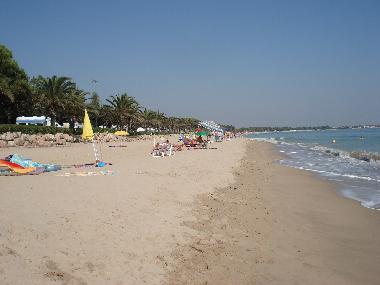 gepflegter Sandstrand