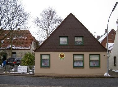 Stra�enansicht im Winter