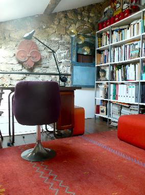 Schreibtisch obere Etage