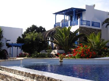Hotel in Antiparos (Kyklades) oder Ferienwohnung oder Ferienhaus
