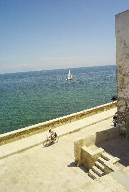 Blick von der Terrasse des Casa di Mario bei Tag