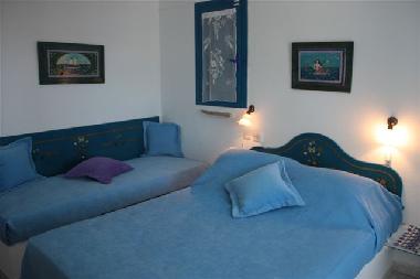 Hotel in Antiparos (Kyklades) oder Ferienwohnung oder Ferienhaus