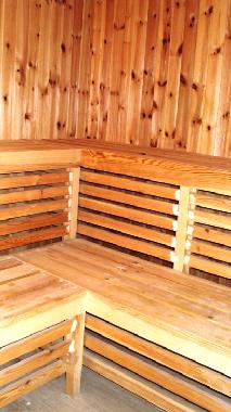 Sauna im MAISONETTE Apartment