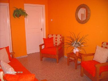 Wohnzimmer im APARTMENT No. 1