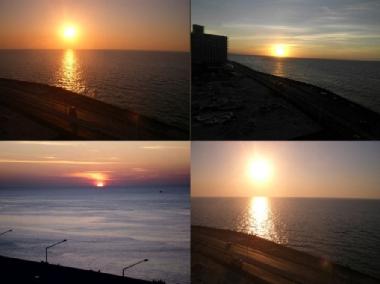 Fantastische Sonnenunterg�nge vom Zimmer erleben