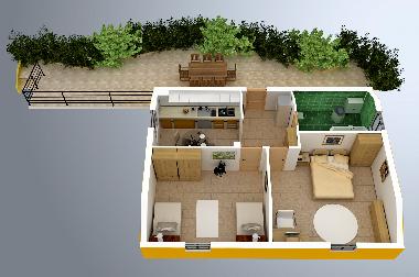 Ferienhaus in Dubrovnik (Dubrovacko-Neretvanska) oder Ferienwohnung oder Ferienhaus
