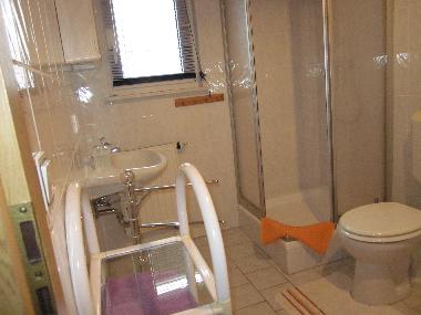 Dusche und WC