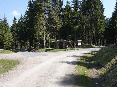 Kammloipe / Kammweg ideal zum Wandern oder Biken