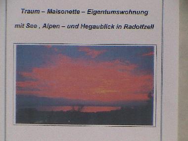 Diesen Ausblick knnen Sie kaufen!